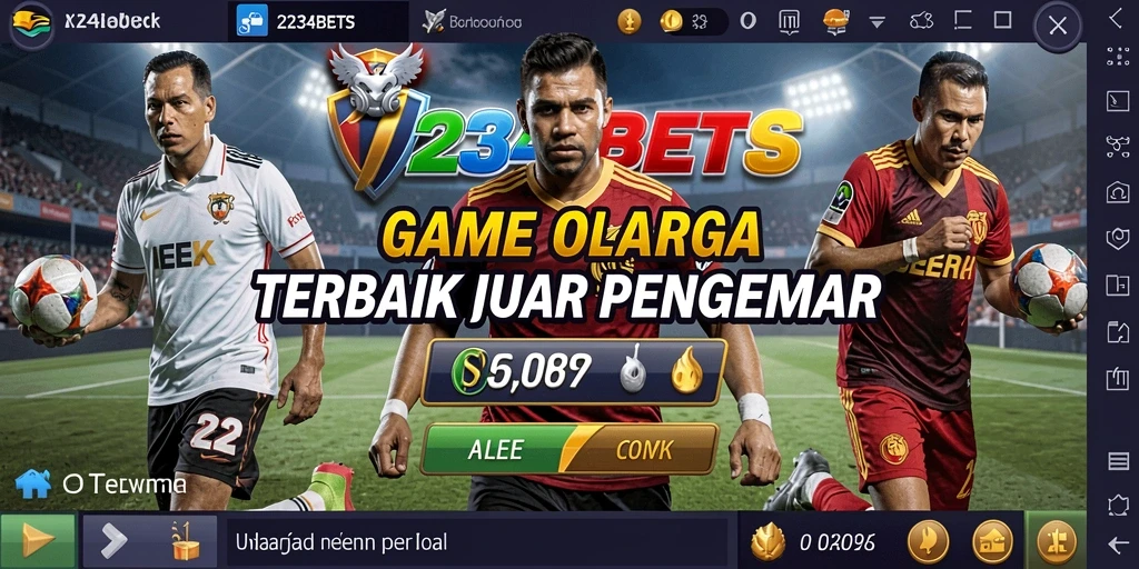 Screenshot utama 1234BETS menampilkan tampilan gameplay Sports yang menarik.