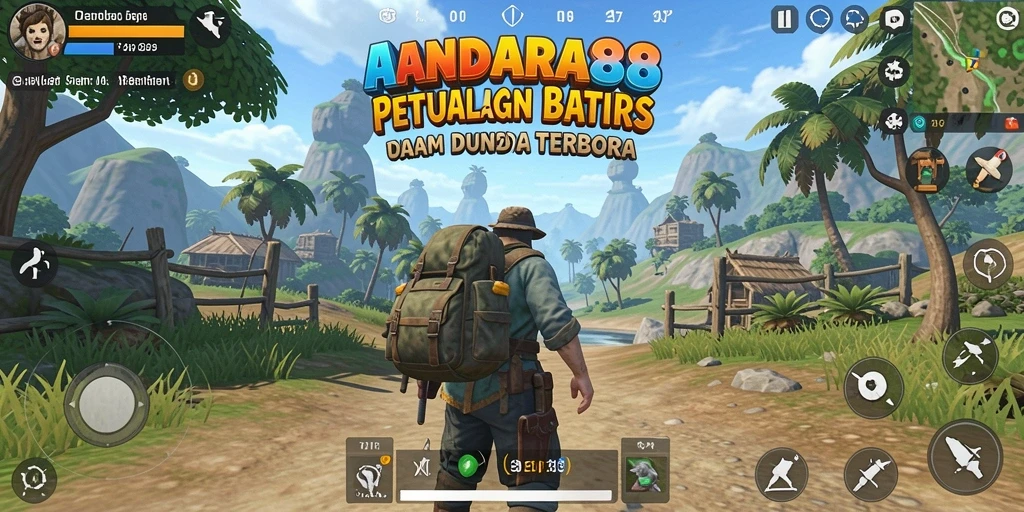 Tangkapan layar gameplay yang menampilkan dunia terbuka yang luas dan indah.