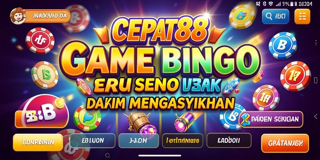Screenshot gameplay dari <strong>CEPAT88</strong> yang menunjukkan keseruan bermain Bingo.