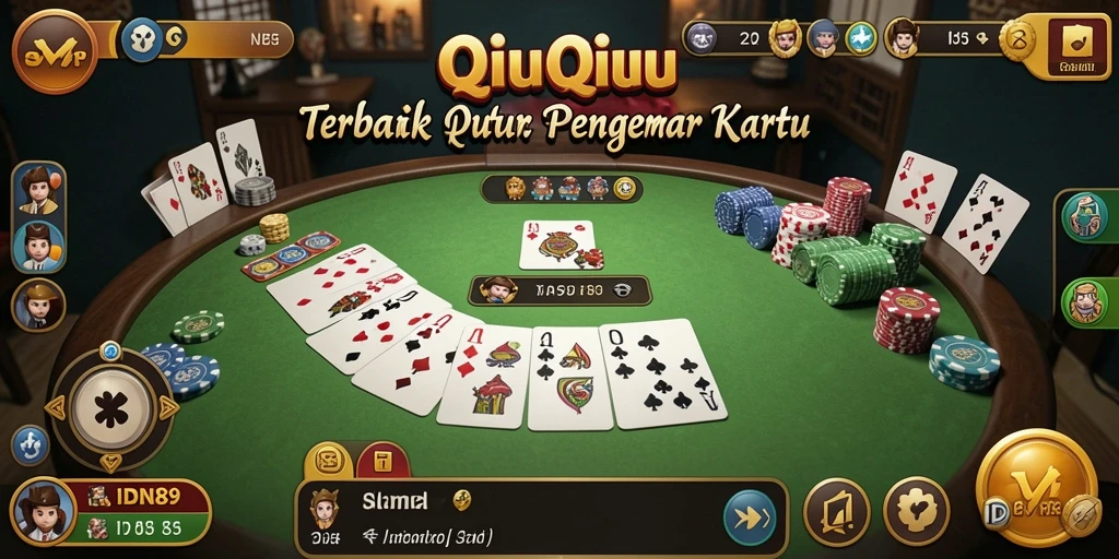 Screenshot gameplay QiuQiu menampilkan pengalaman bermain yang seru.