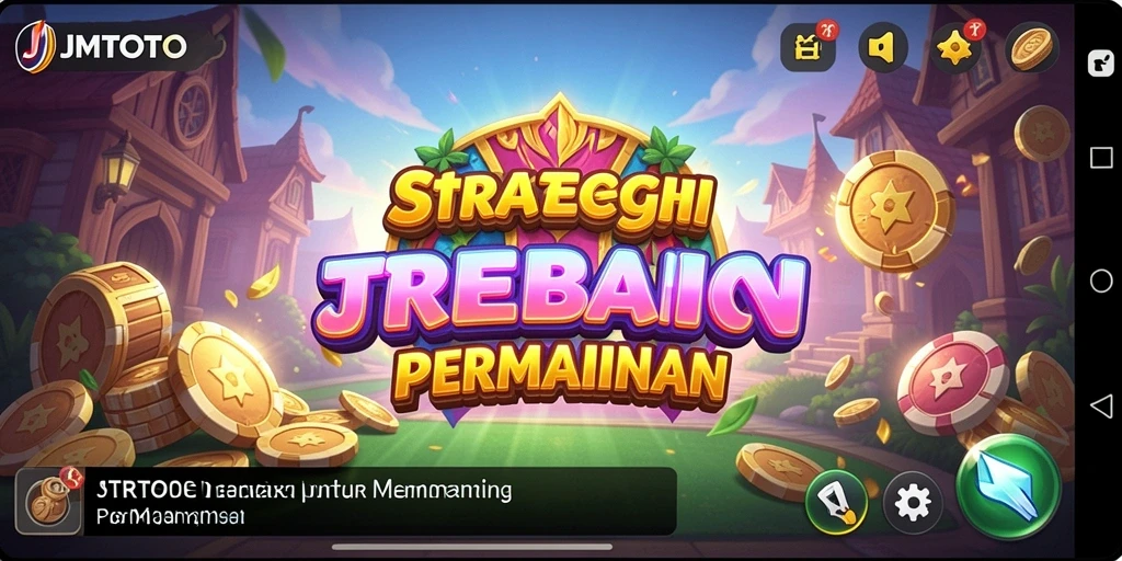 Tampilan seru gameplay JMTOTO dengan strategi mendebarkan.