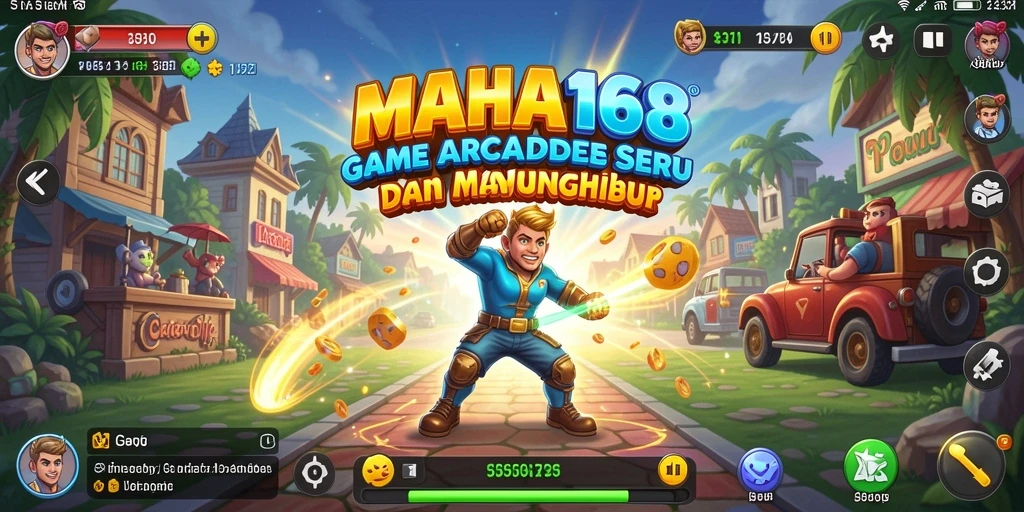 Tangkapan layar menunjukkan gameplay seru dari MAHA168 dengan tantangan menarik.
