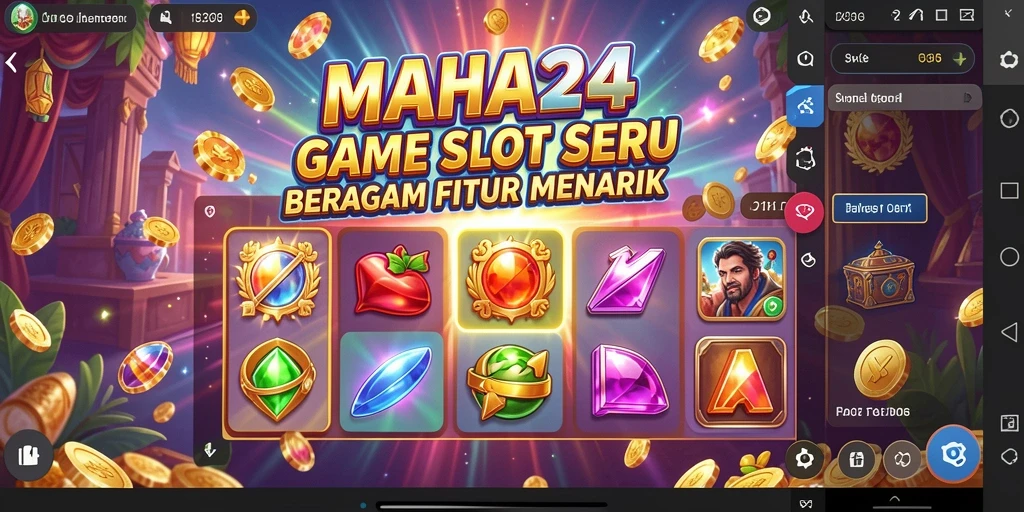 Tampilan permainan Slot MAHA24 yang menakjubkan dan menarik.