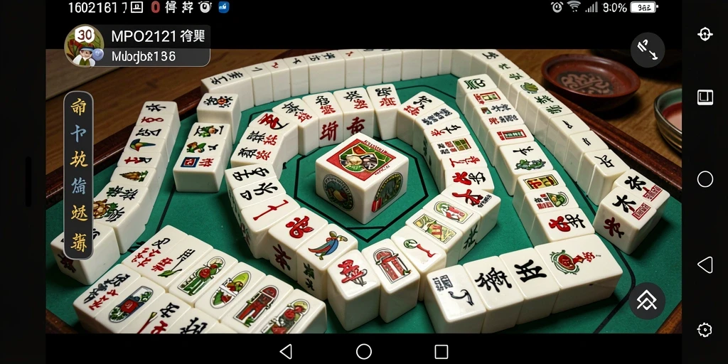Tampilan gameplay <strong>MPO2121</strong> yang menarik dan seru saat bermain Mahjong.