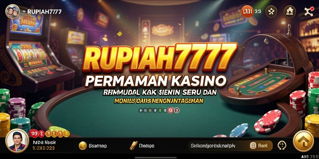 Tampilan menarik dari gameplay Kasino di RUPIAH777.