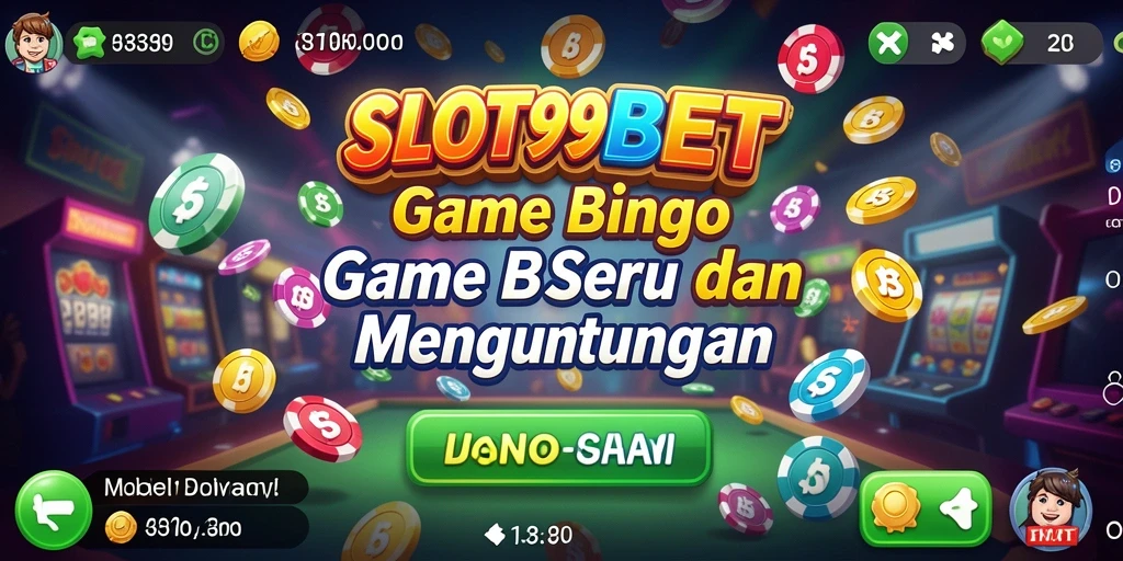 Screenshot gameplay SLOT99BET menampilkan suasana Bingo yang seru.