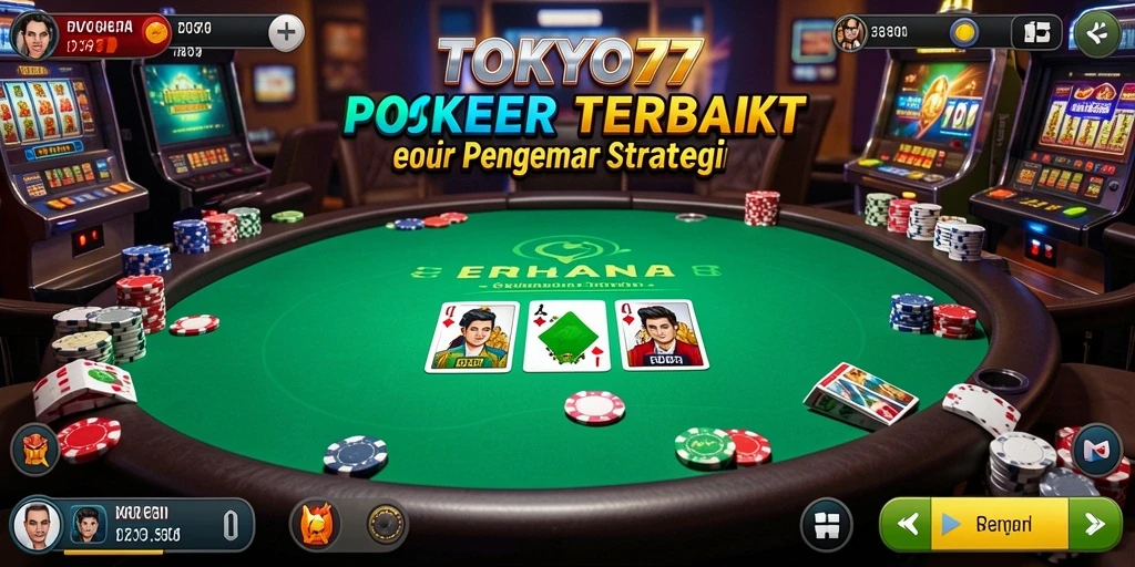 Tampilan gameplay TOKYO77 yang menarik dan mendebarkan.