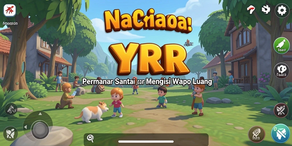 Tampilan gameplay YYRR yang asyik dan interaktif.
