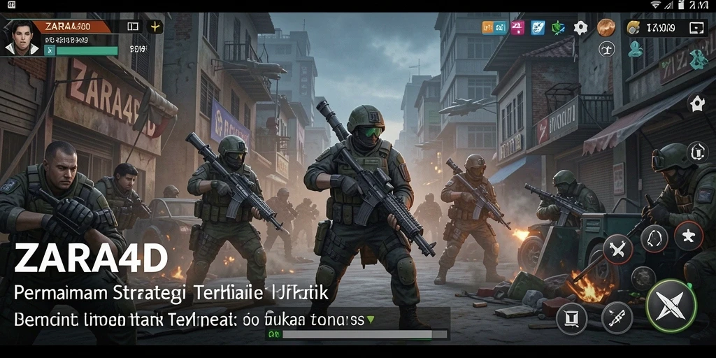Tampilan gameplay ZARA4D yang menarik dan strategis.